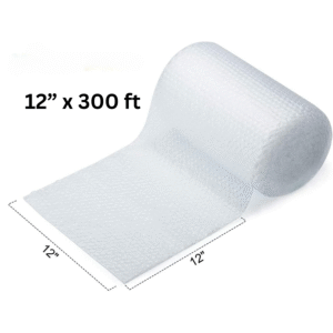 Bubble Wrap Rolls for Packing Moving, ?12? x 300 Feet, Perforated Every 12" (Pack-01)